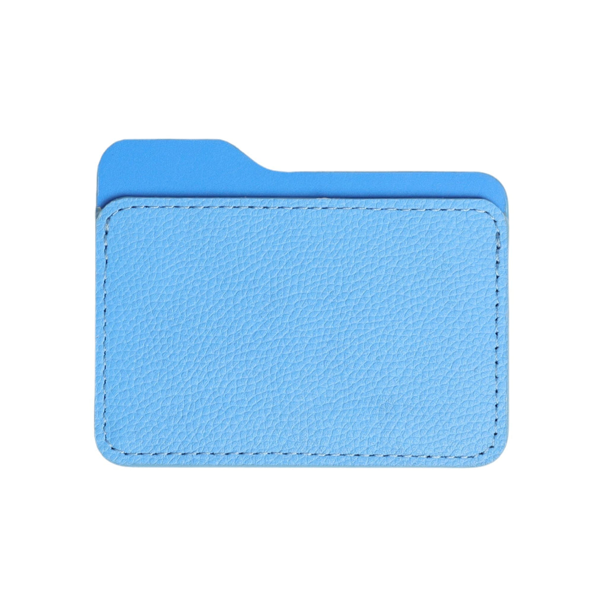 Folder card holder by leather charms