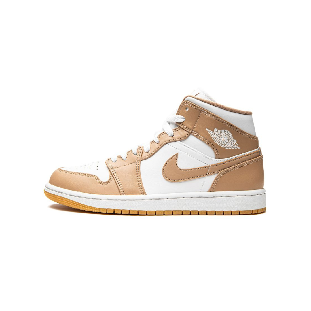 Jordan 1 Mid Tan Gum by Nike Air Jordan
