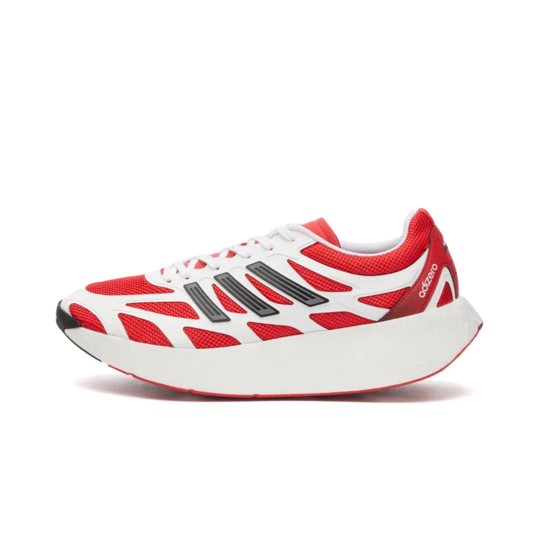 adidas Adizero Aruku White Pure Ruby by ADIDAS RUNNING