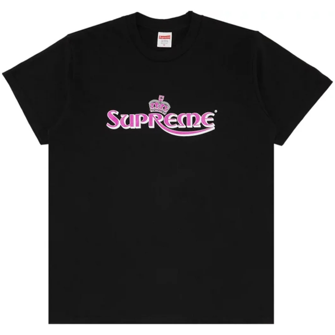 Supreme Crown Tee Black by SUPREME