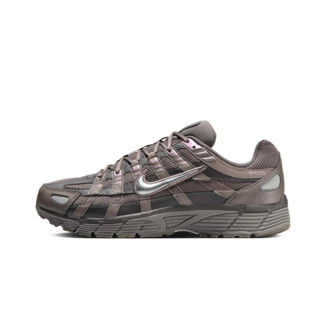 Nike P-6000 Cave Stone Medium Ash Flat Pewter Metallic Silver by NIKE RUNNING