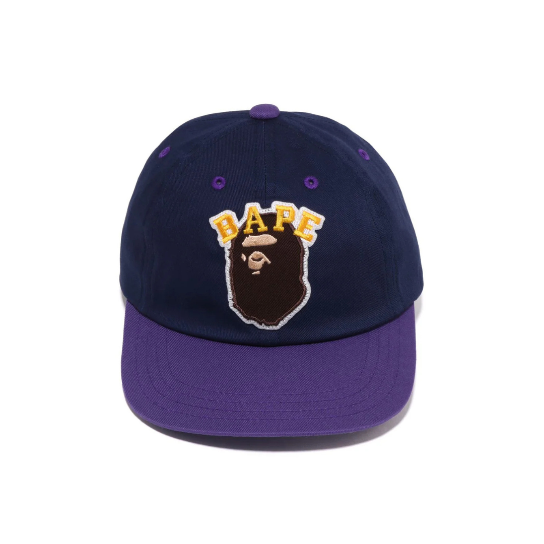 A BATHING APE Kids Ape Head Patch Cap by BAPE