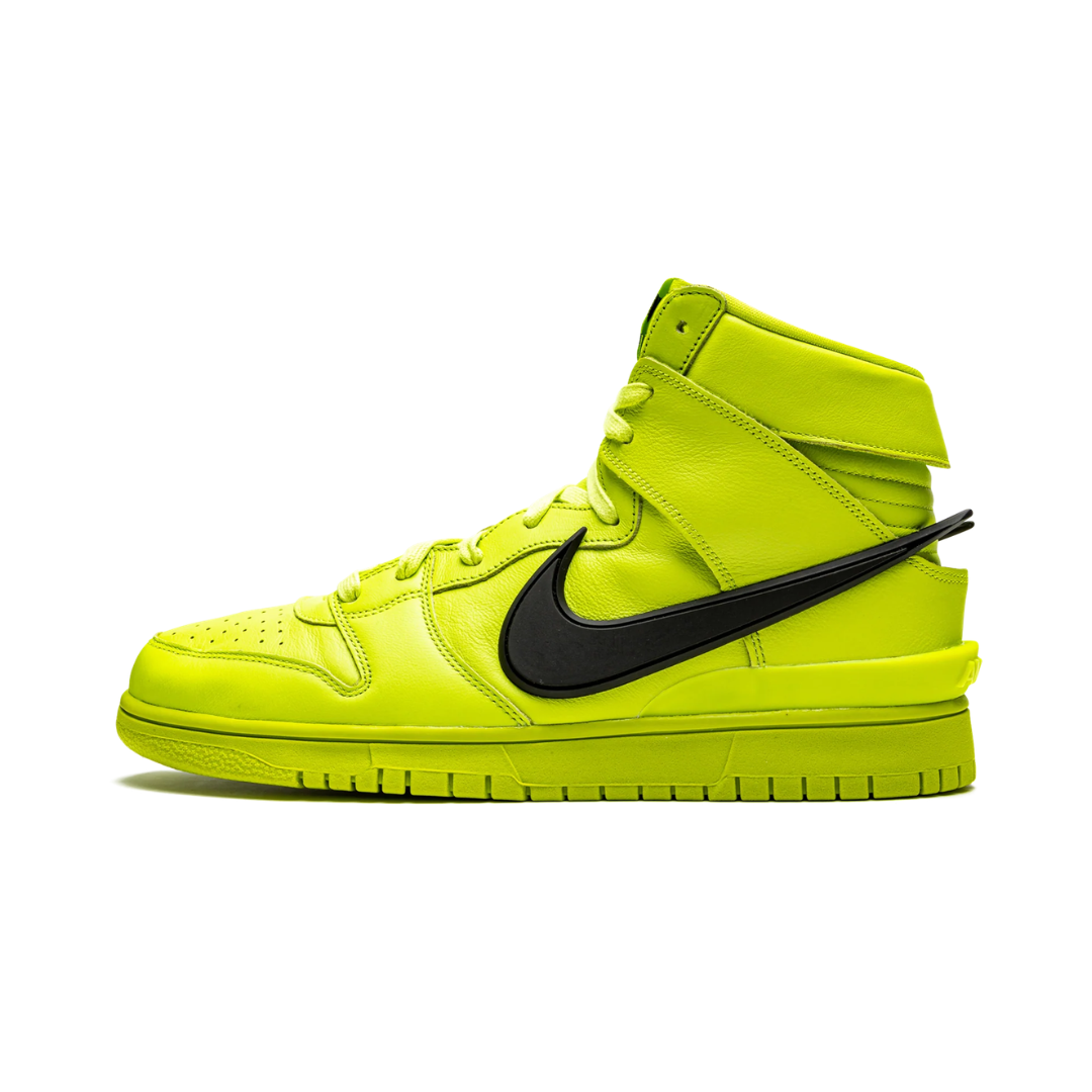 Nike Dunk High AMBUSH Flash Lime by Nike Dunk