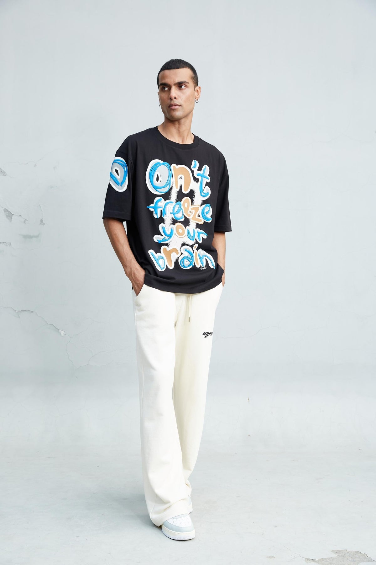 'DON'T FREEZE YOUR BRAIN' TEE by Kilogram