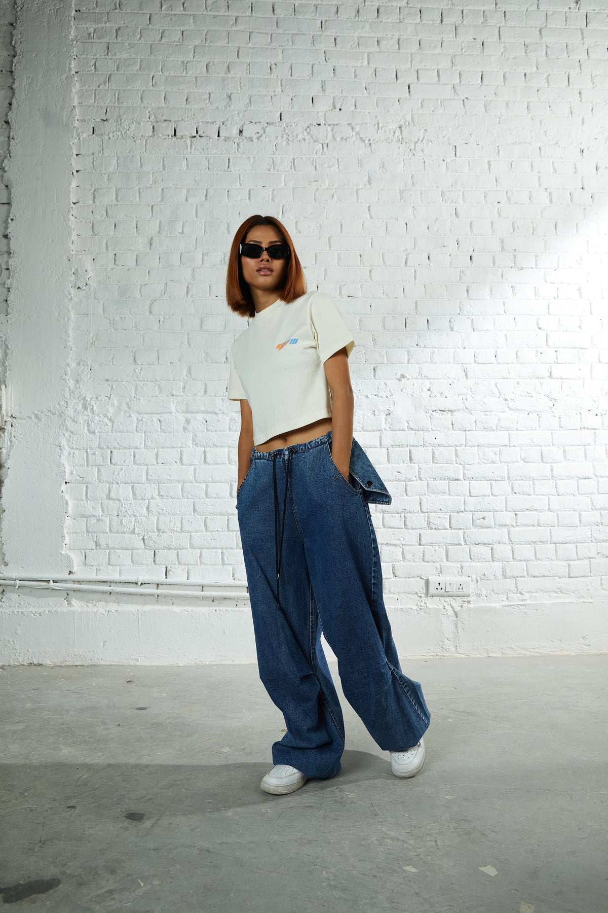 'KGRM Racer' Cropped Tee by Kilogram