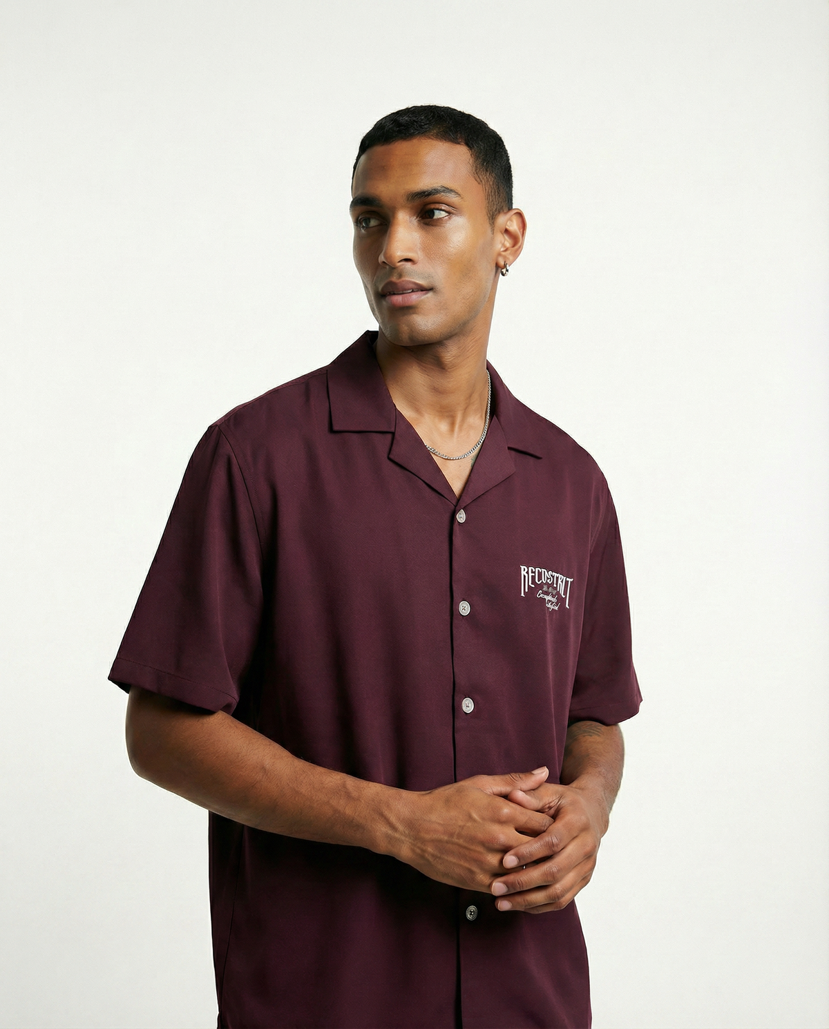 Signature Crepe - Dark maroon by RECNSTRCT