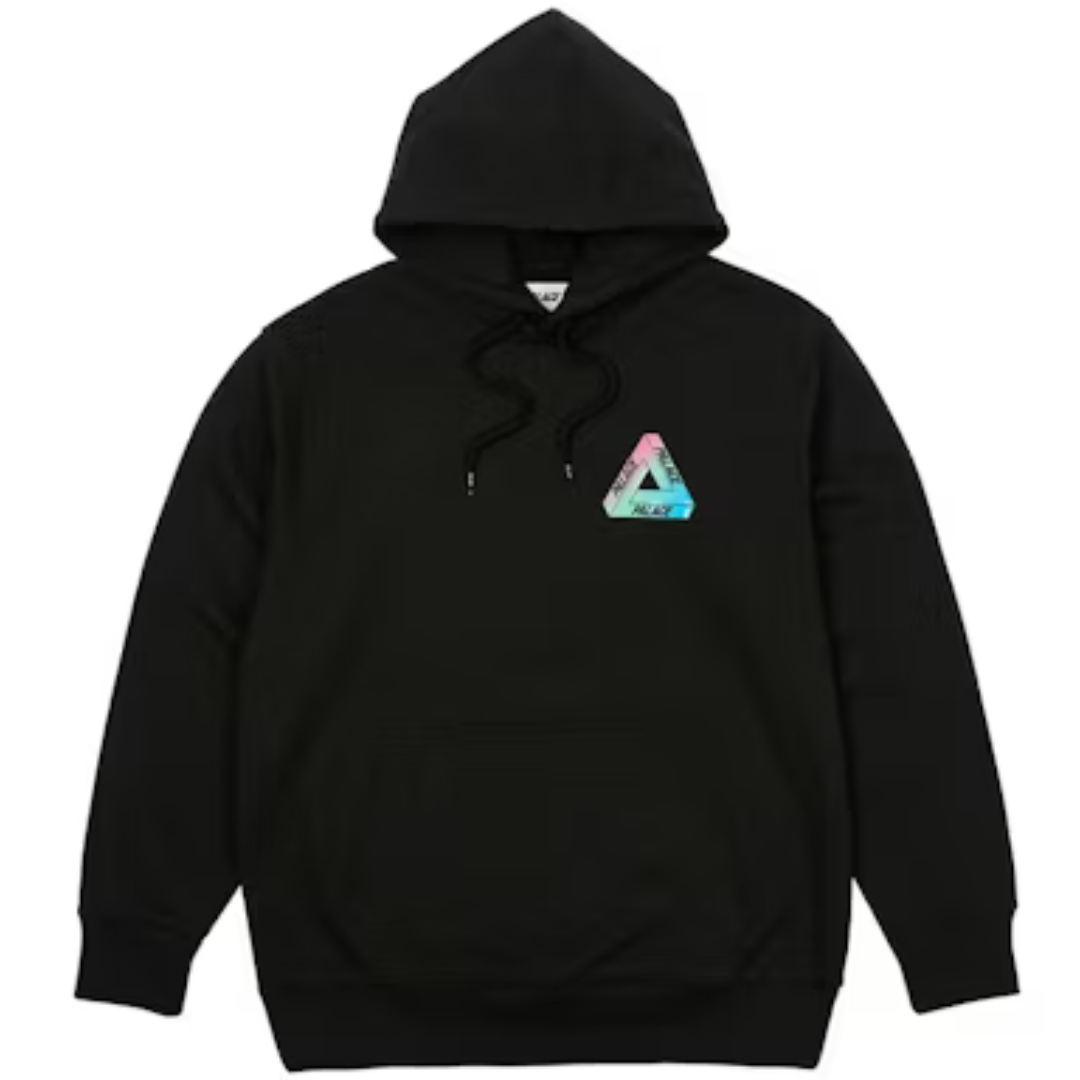 Palace Ombre Tri Ferg Hood Black by PALACE