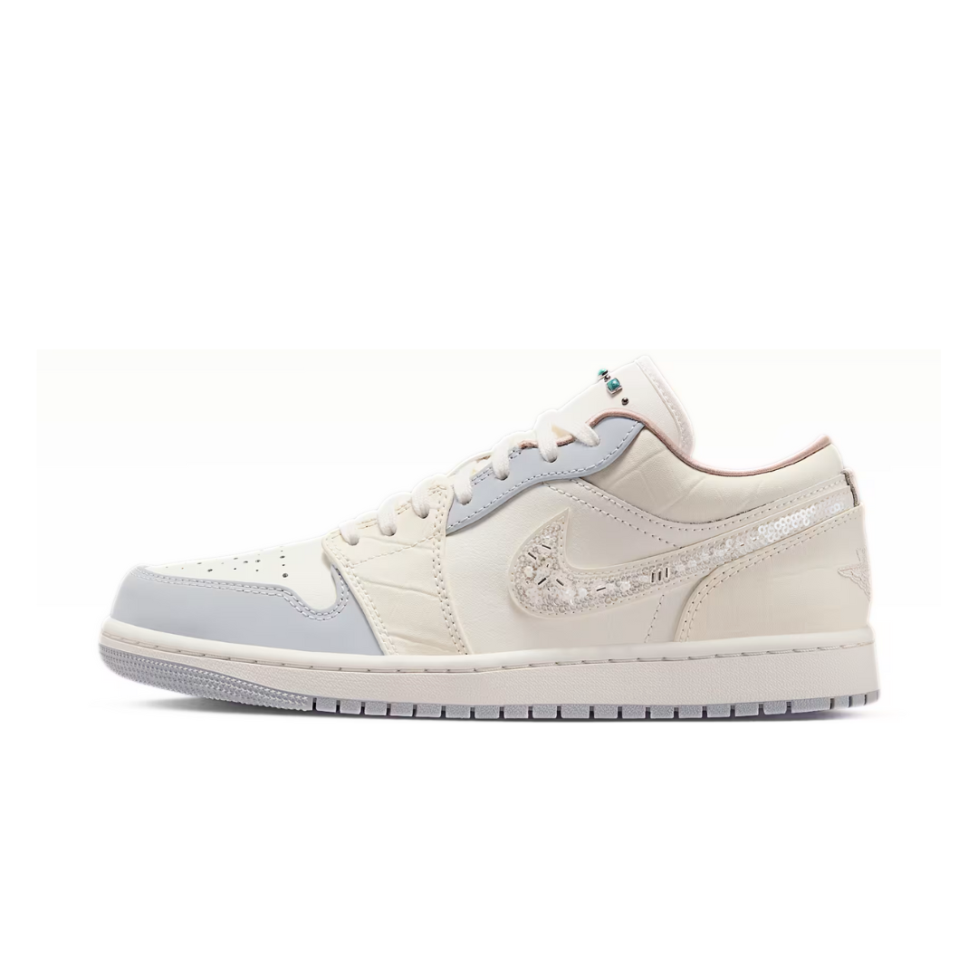 Jordan 1 Low Sail Soft Pearl (W) by Nike Air Jordan
