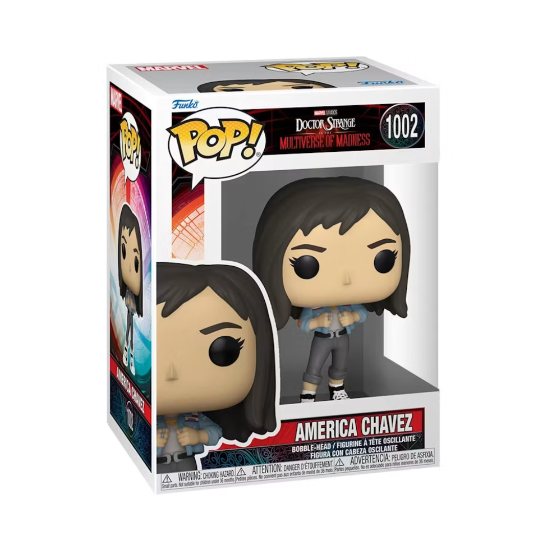 Funko Pop! Marvel Studios Doctor Strange and The Multiverse of Madness America Chavez #1002 by FUNKO