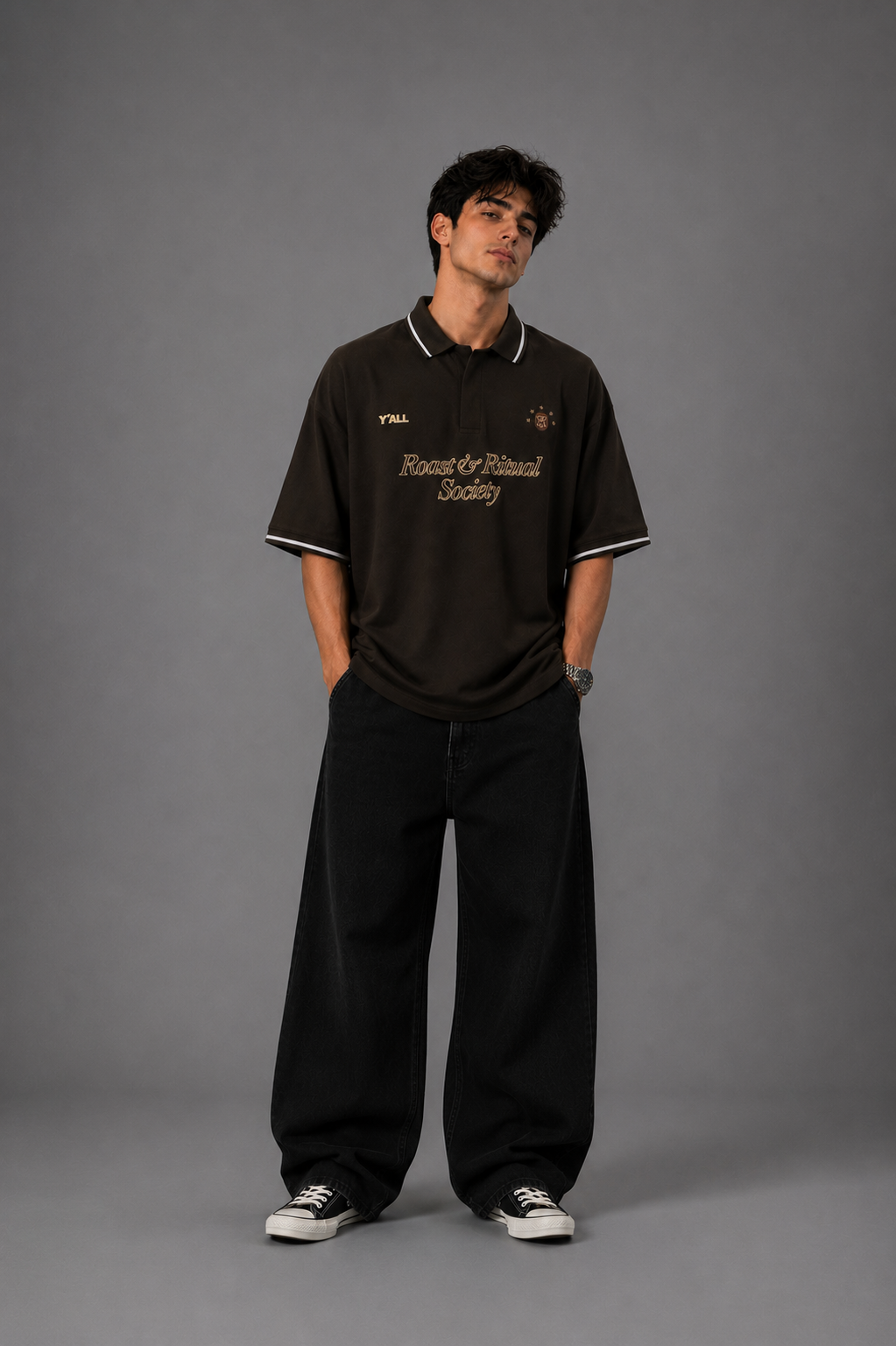 MOC - ROAST & RITUAL POLO by Y*All