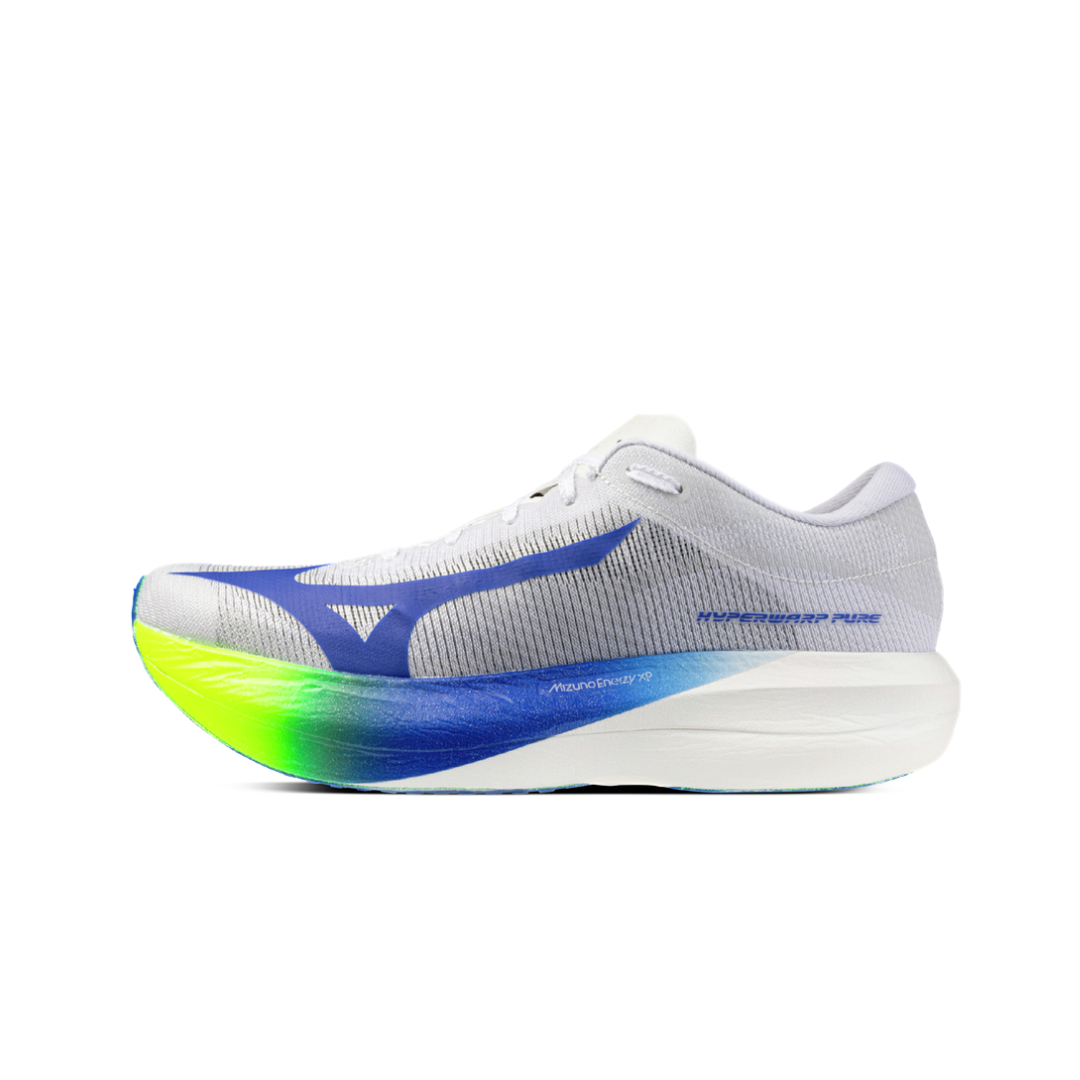 Mizuno Hyperwarp Pure White Lightning Yellow Blue by Mizuno