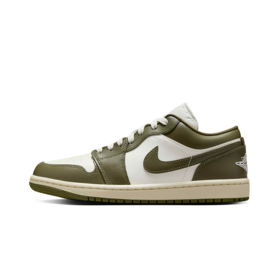Jordan 1 Low Medium Olive (W) by Nike Air Jordan