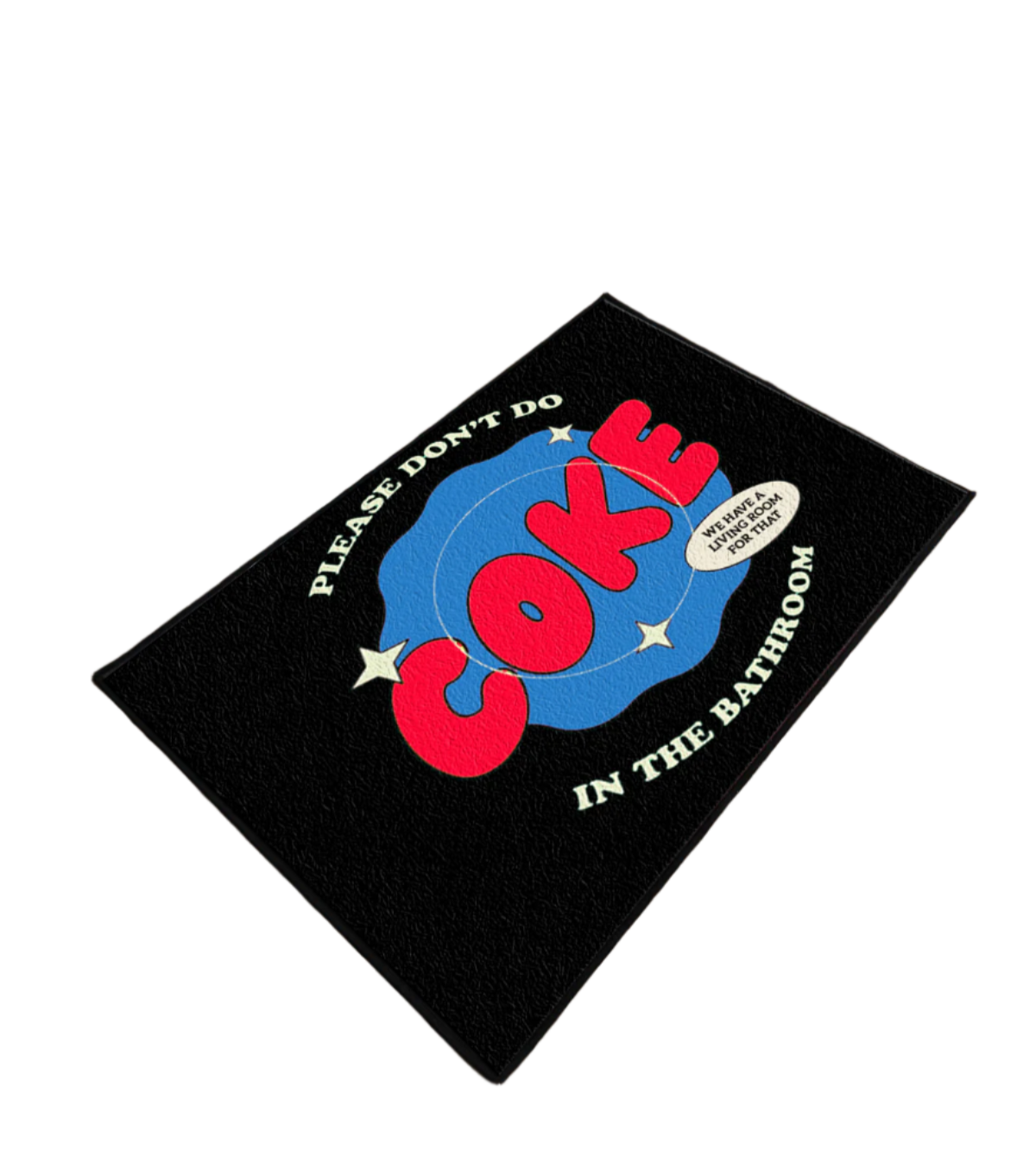 Dont do coke Washable Custom Rug by THE DRIP CO. RUGS