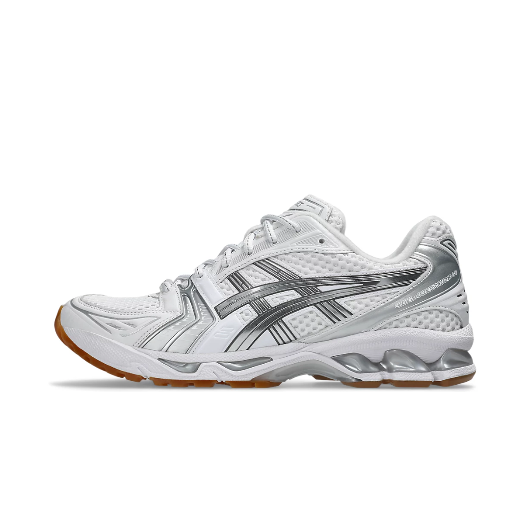 ASICS Gel-Kayano 14 A.P.C. White Pure Silver by ASICS