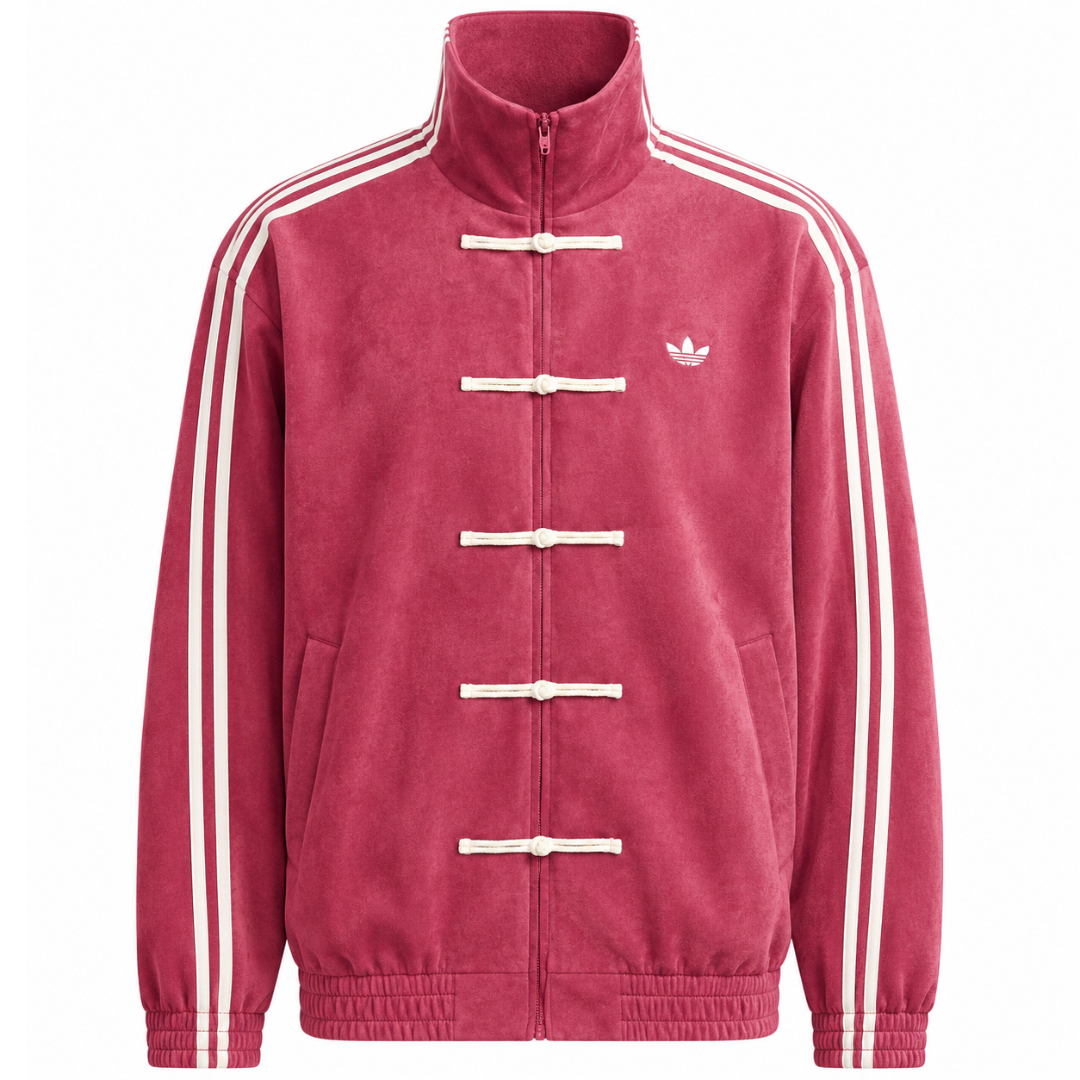 ADIDAS ORIGINALS CTT Chinese Track Top Casual Jacket Red by ADIDAS APPARELS