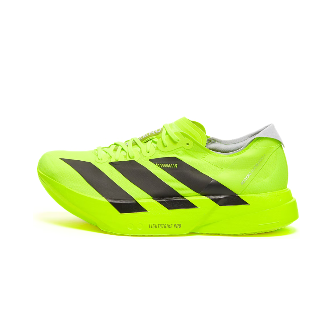 adidas Adizero Adios Pro 4 Lucid Lemon Black by ADIDAS RUNNING