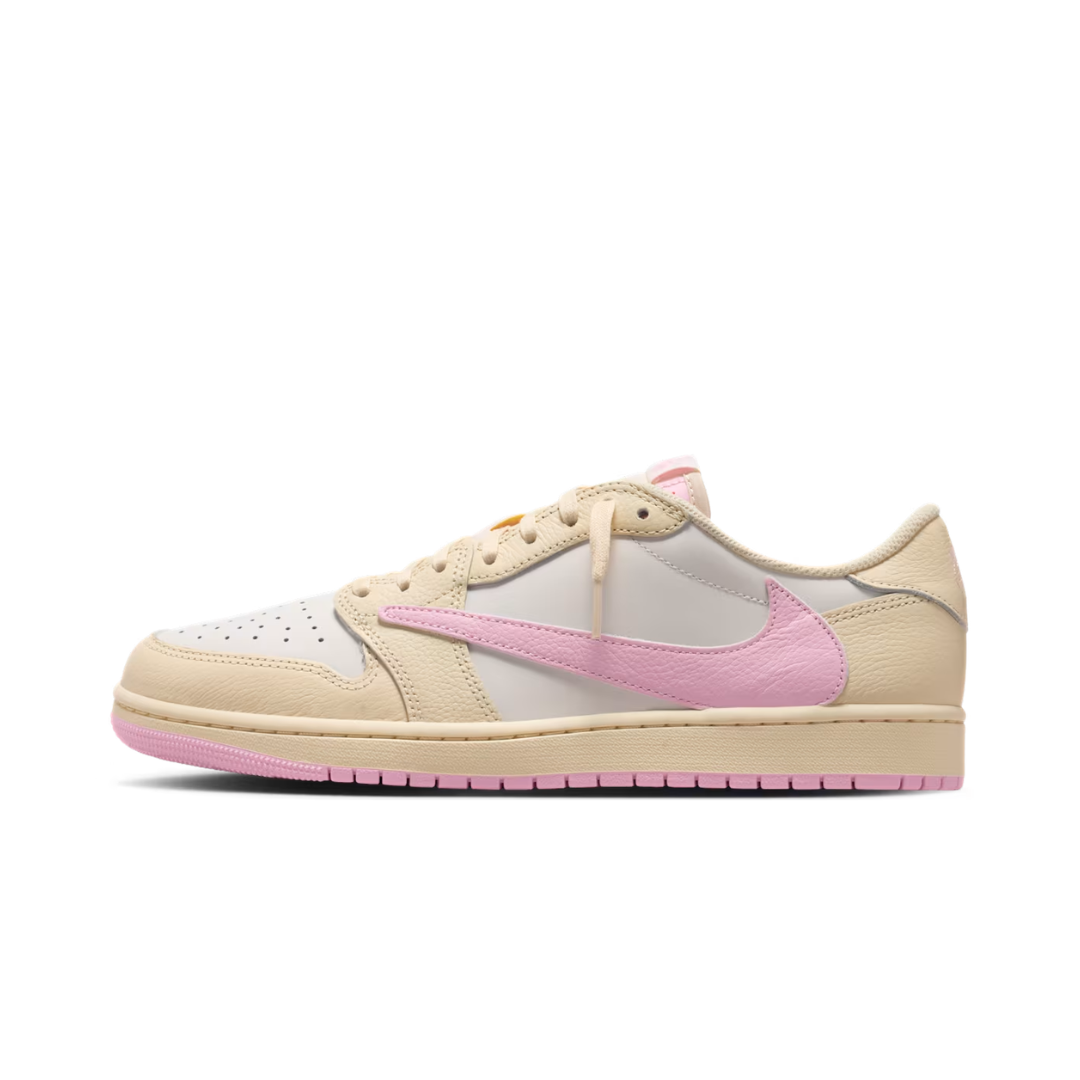 Jordan 1 Retro Low OG SP Travis Scott Shy Pink by Nike Air Jordan
