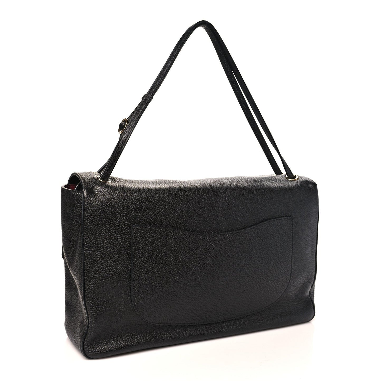 Chanel Grained Calfskin Souplissimo Maxi Flap – Black