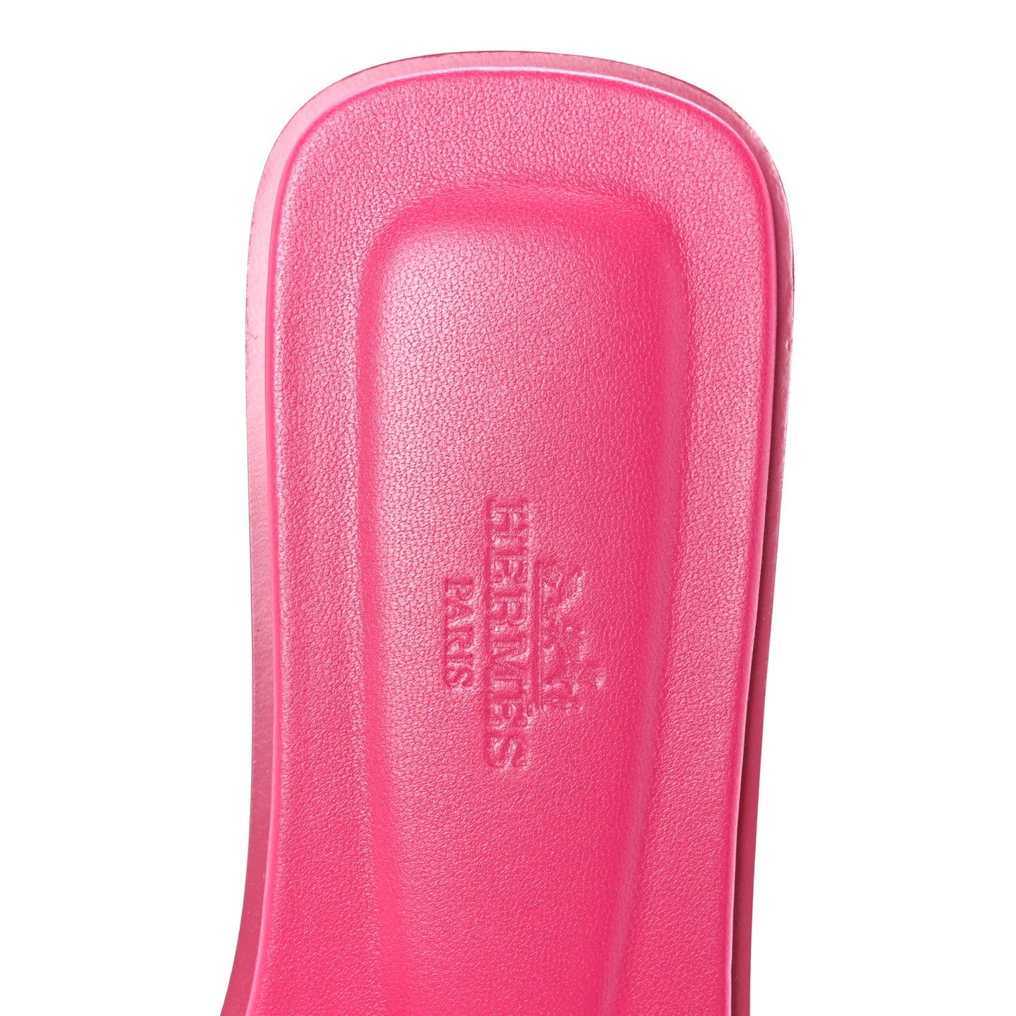 Hermès Oran Sandals – Rose Bougainvillea Epsom Calfskin Edition