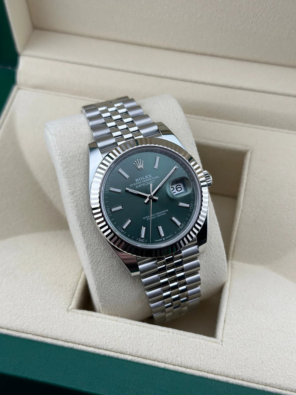 Men’s Rolex Datejust 41 Ref. 126334 Automatic Watch