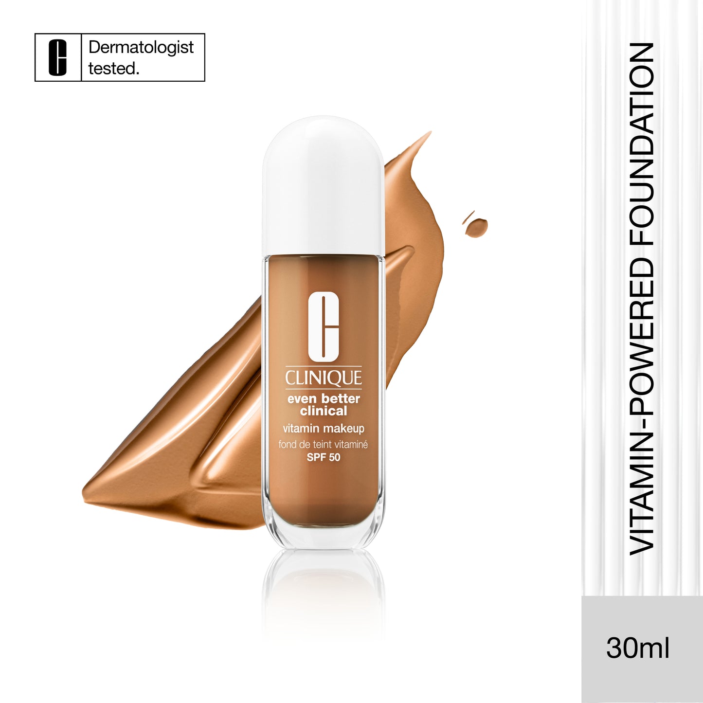 Clinique Even Better Clinical Vitamin Makeup Foundation with SPF 50 - Medium Deep Warm 2