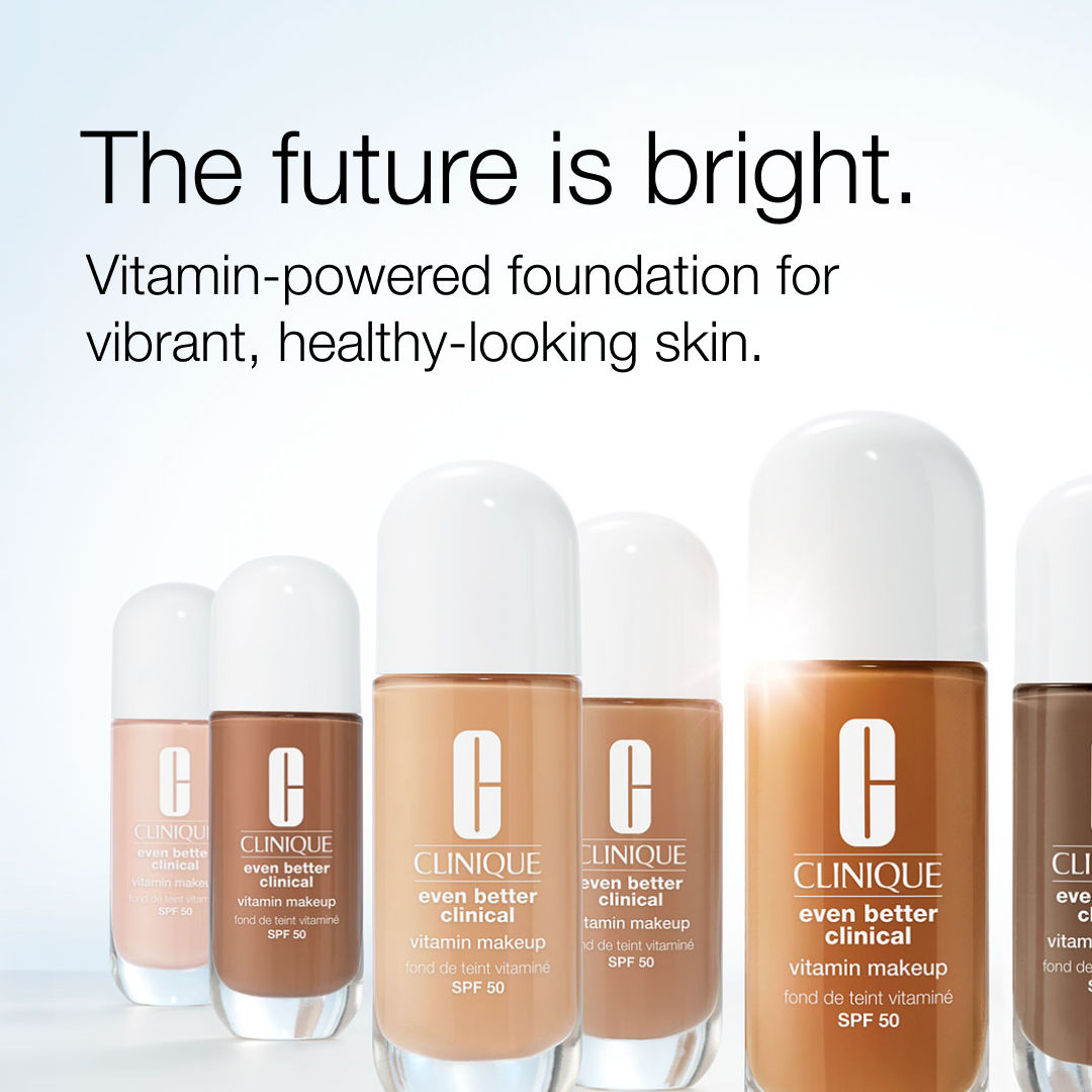 Clinique Even Better Clinical Vitamin Makeup Foundation with SPF 50 - Medium Deep Warm 2