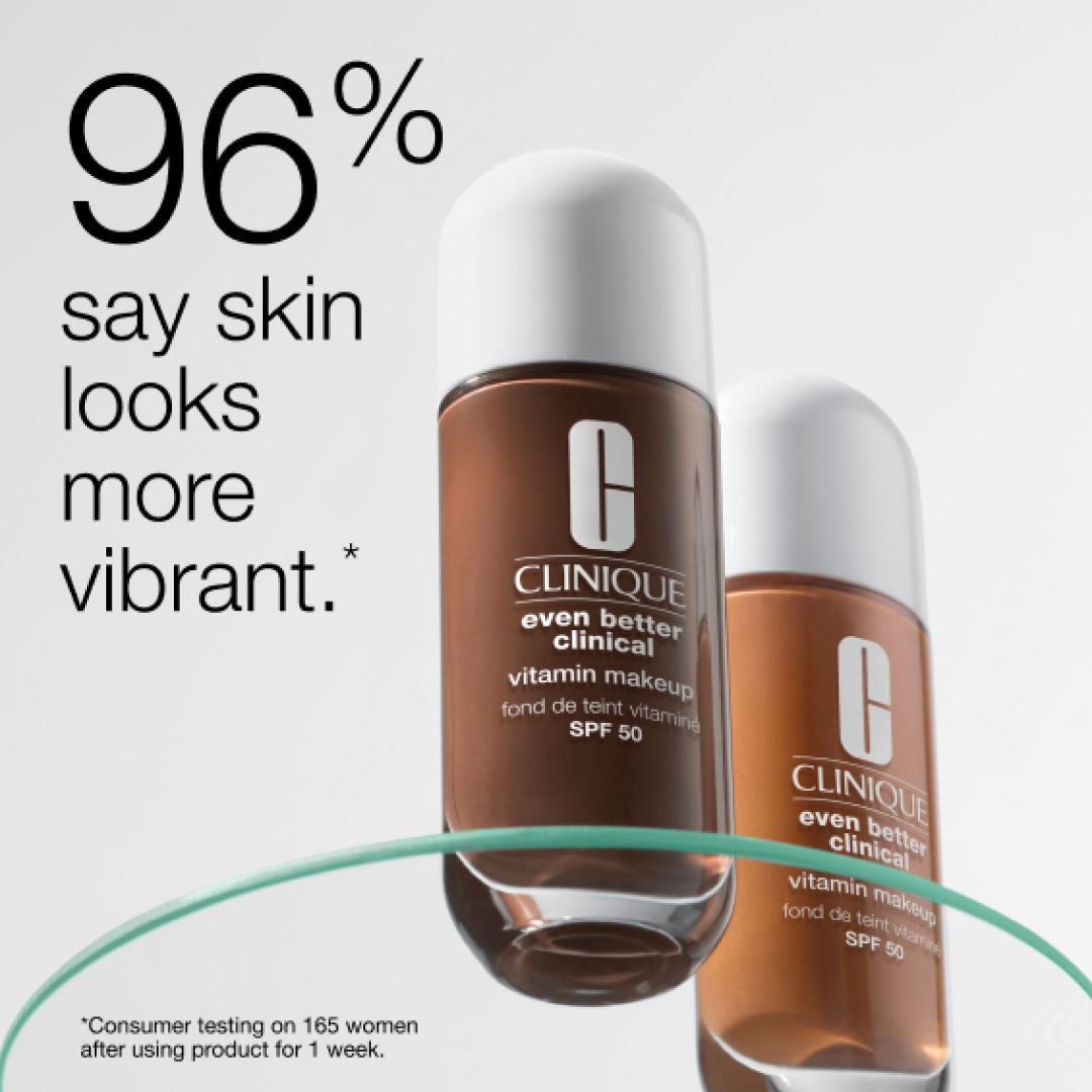 Clinique Even Better Clinical Vitamin Makeup Foundation with SPF 50 - Medium Deep Warm 2