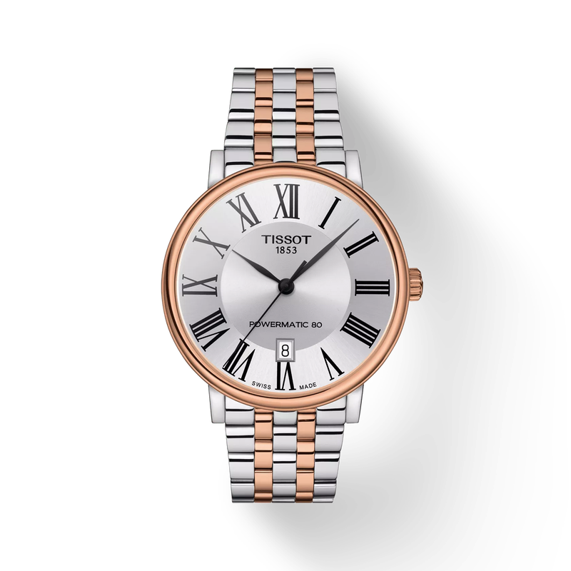 Men’s Tissot Carson Premium Powermatic 80 T122.407.22.033.00 Automatic Watch - Zeuskicks