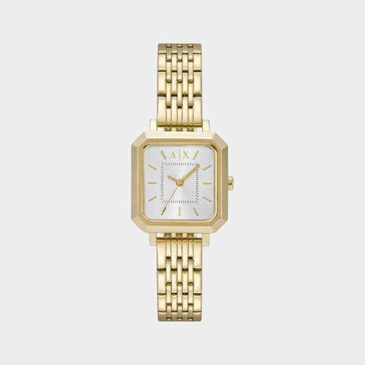 Na Women Quartz Silver Dial Analog Stainless Steel Watch AX5725