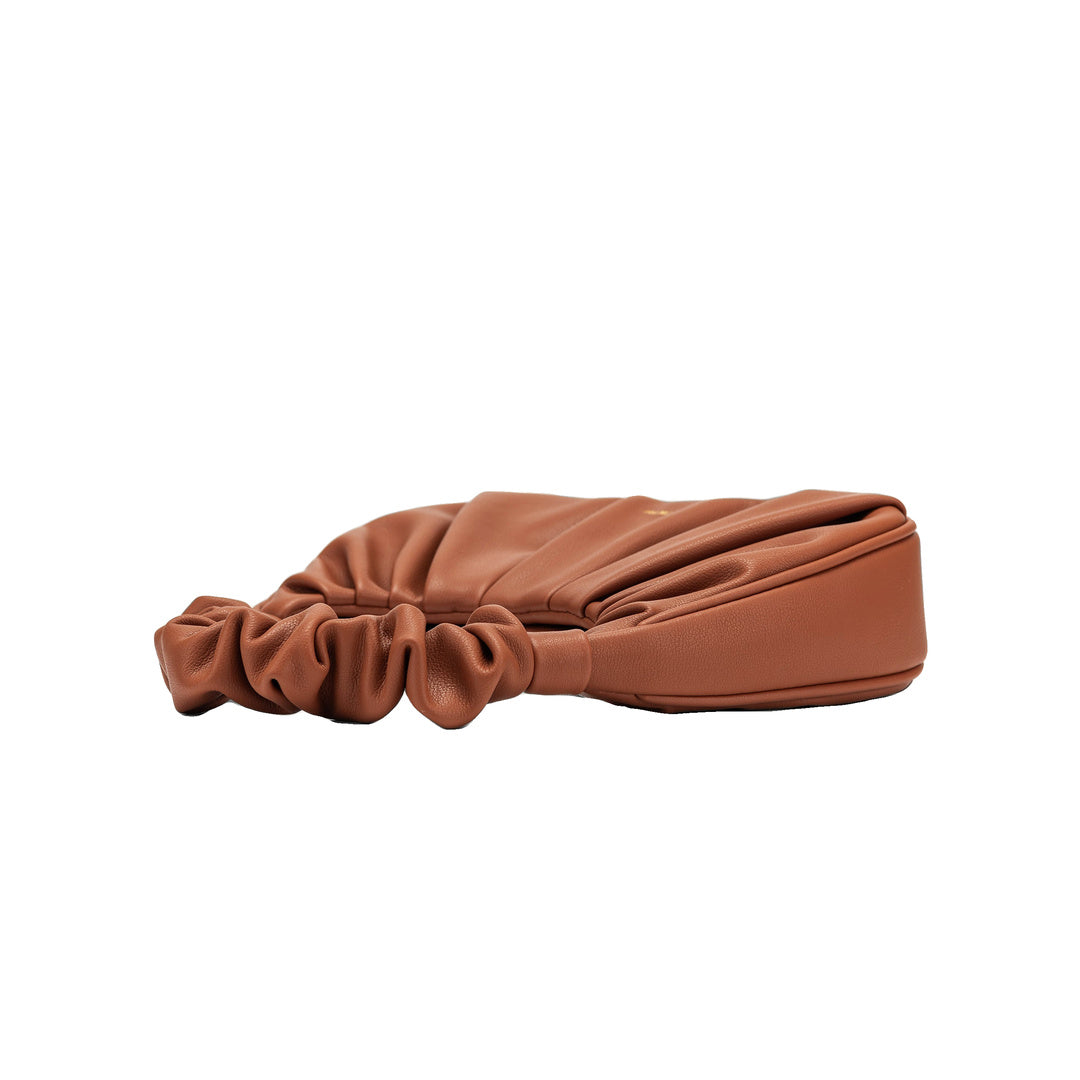 JW PEI Gabbi Ruched Hobo Handbag - Nutella by JW PEI
