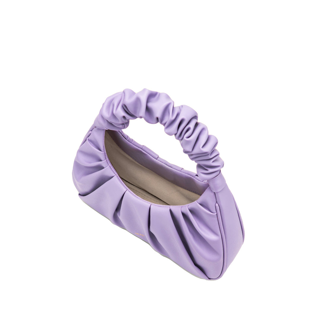 JW PEI Gabbi Ruched Hobo Handbag - Purple by JW PEI