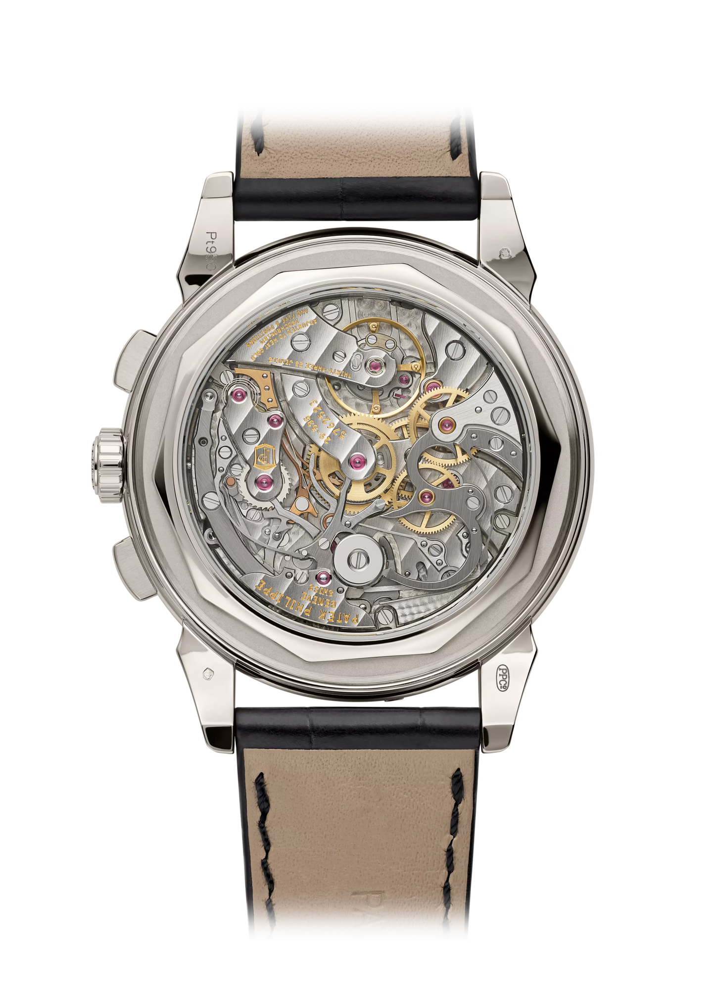 Men’s Patek Philippe 5271P-010 Perpetual Calendar Chronograph Platinum Diamond Watch