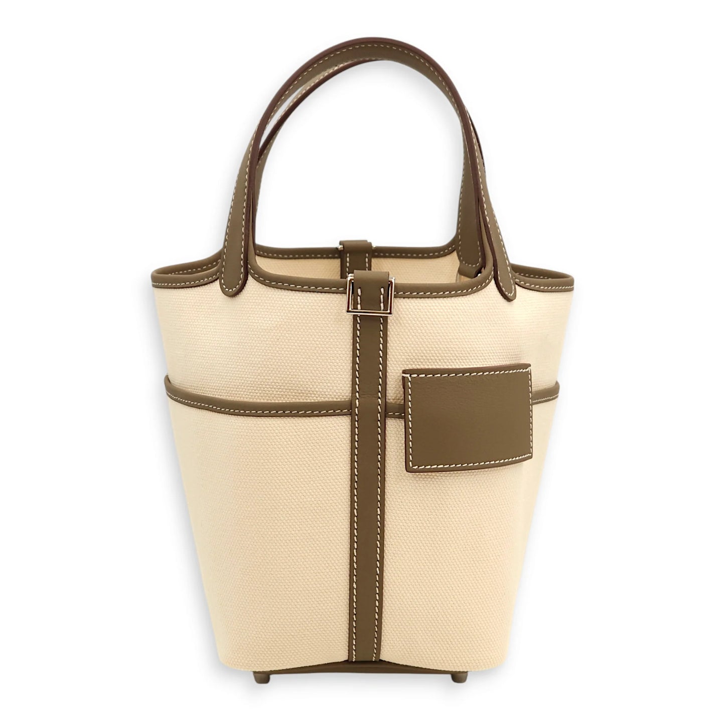 Hermès Picotin Pocket Lock 18 – Etoupe / Ecru - Zeuskicks