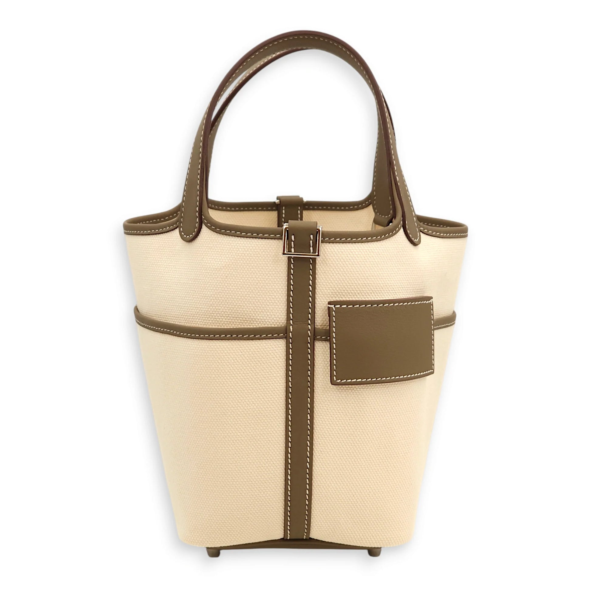 Hermès Picotin Pocket Lock 18 – Etoupe / Ecru - Zeuskicks