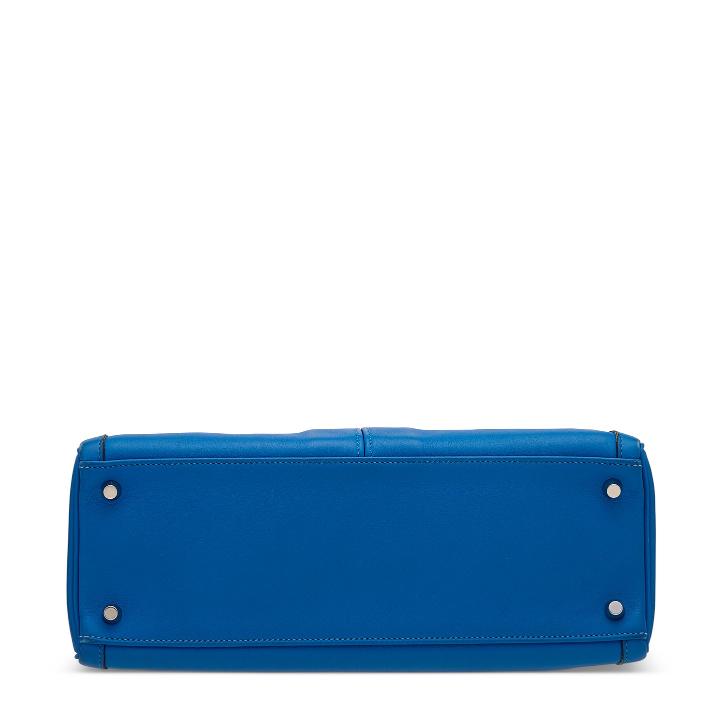 Hermès Kelly Lakis 32 – Bleu Zellige Swift Leather with Palladium Hardware - Zeuskicks