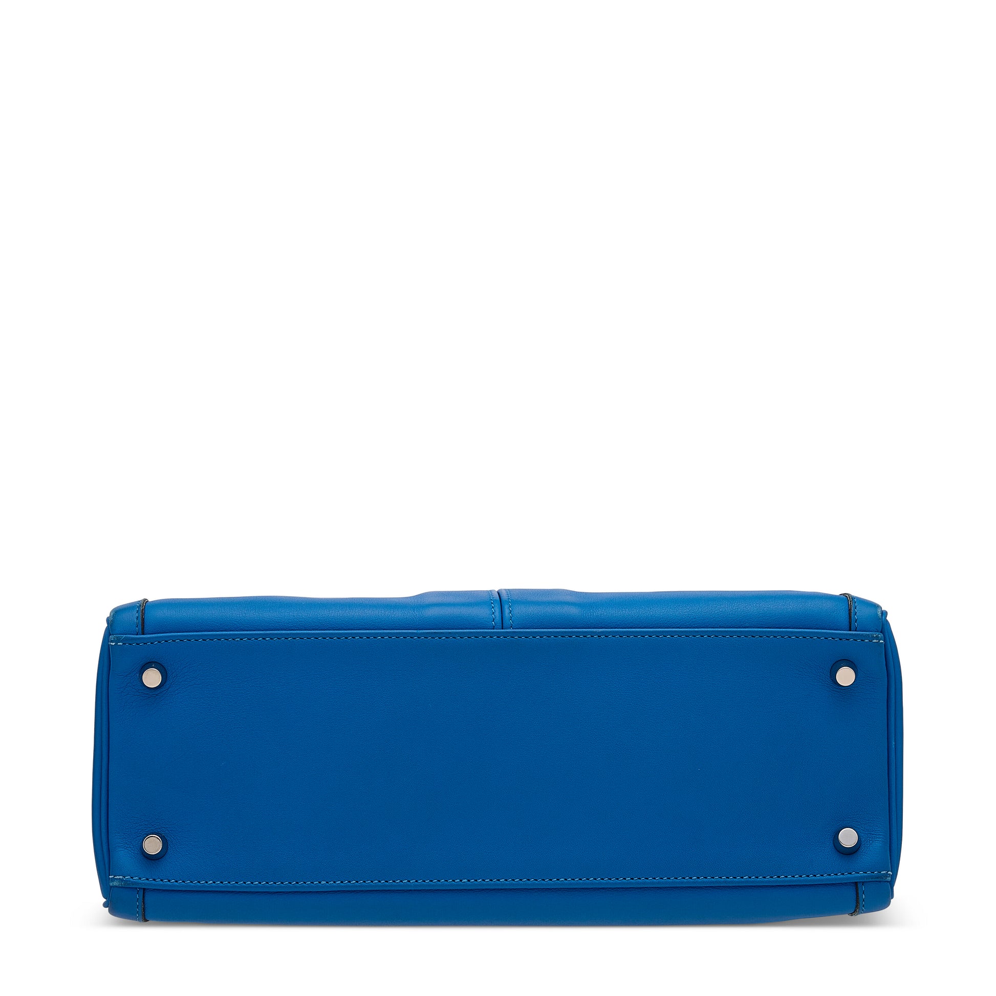 Hermès Kelly Lakis 32 – Bleu Zellige Swift Leather with Palladium Hardware - Zeuskicks