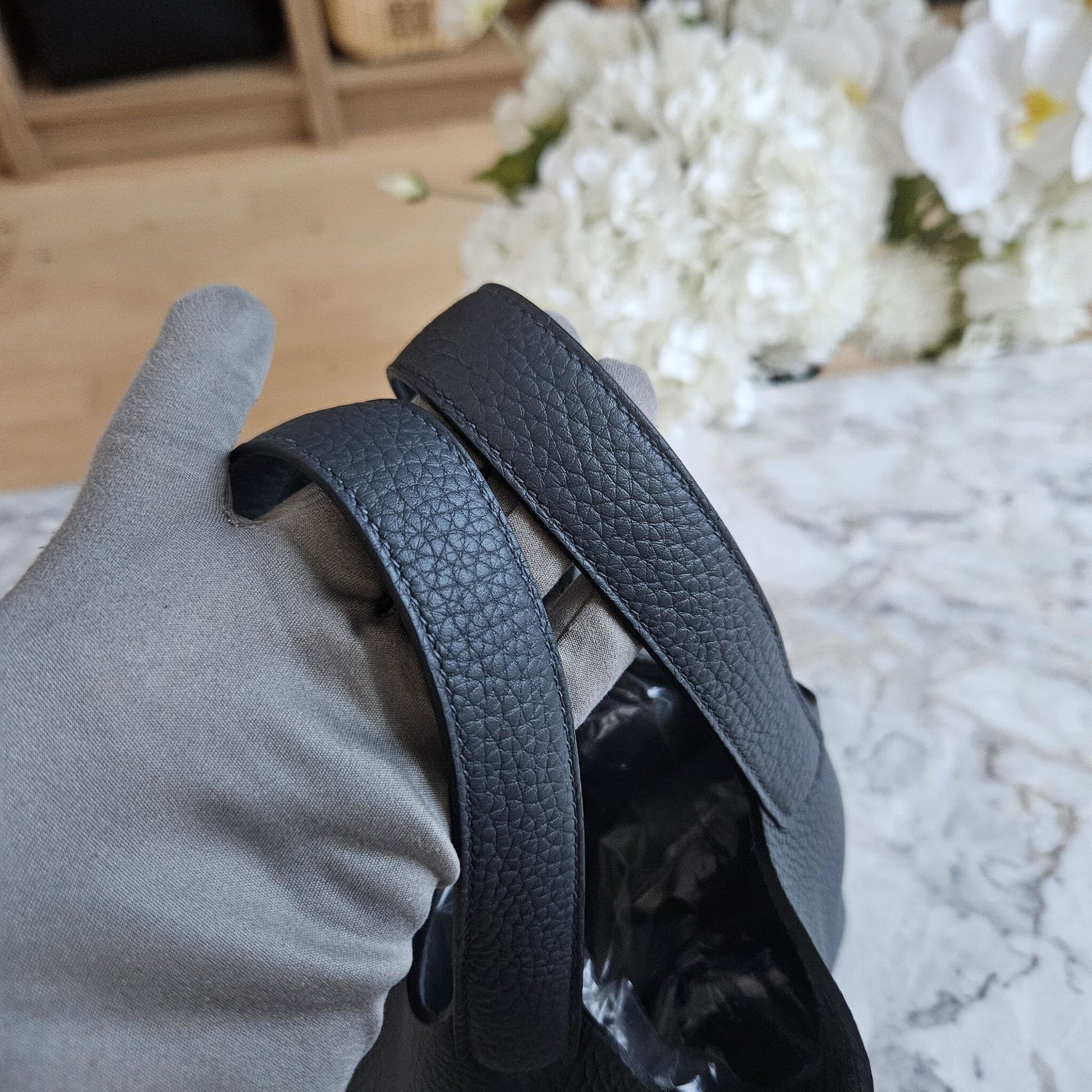 Hermès Picotin 18 – Gris Misty Clemence Leather with Palladium Hardware - Zeuskicks