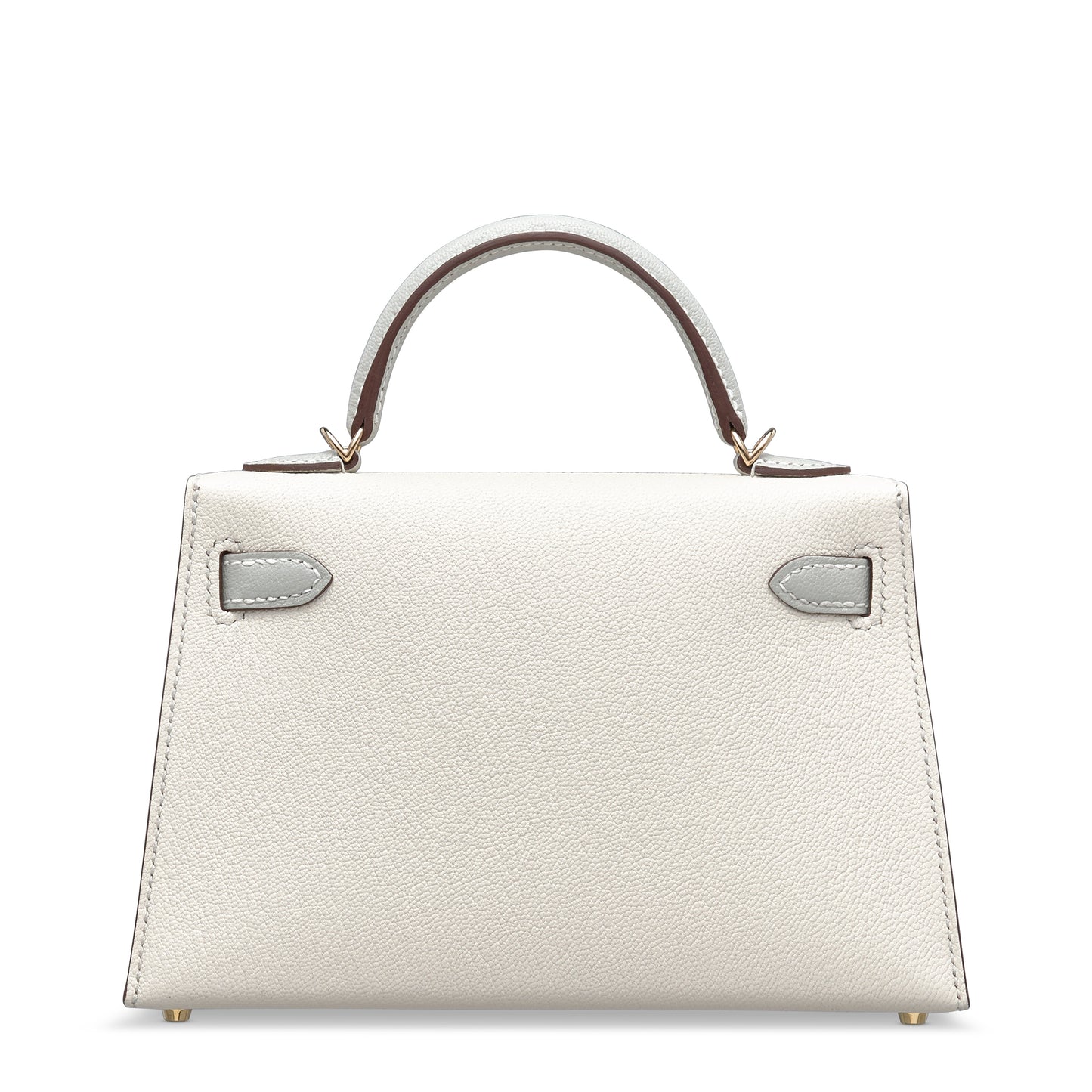 Hermès Mini Kelly 20 II – Nata & Gris Perle Chèvre Leather - Zeuskicks