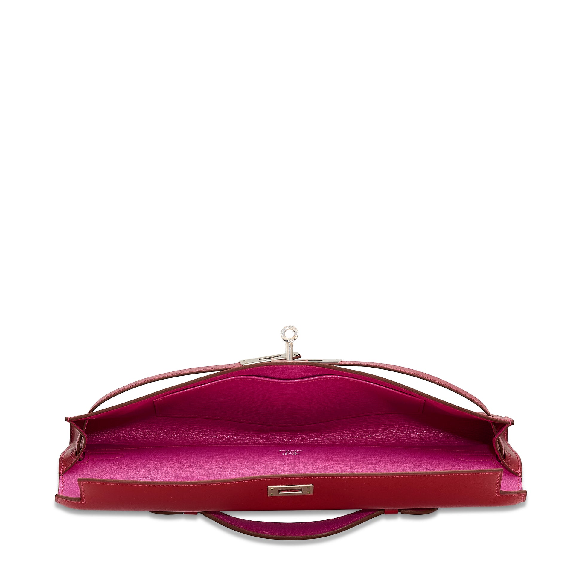 Hermès Éclat Kelly – Limited Edition Rubis & Rose Shocking Tadelakt Leather - Zeuskicks