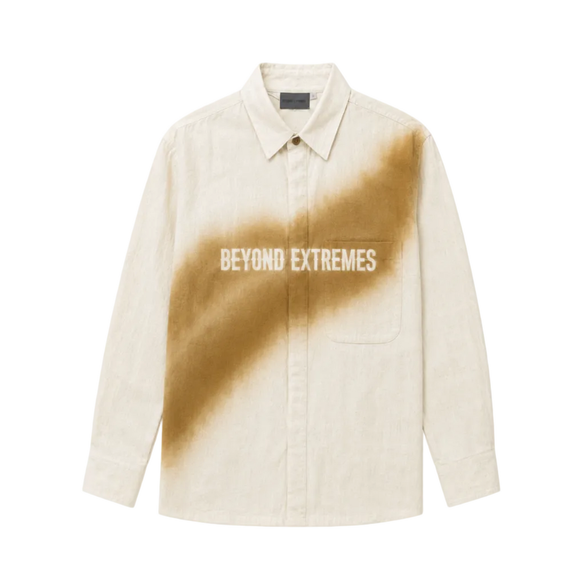 Stencil Shirt in Natural  [Unisex] by Beyond Extremes