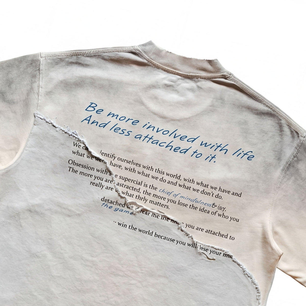 DETACHED TEE by GREY AREA