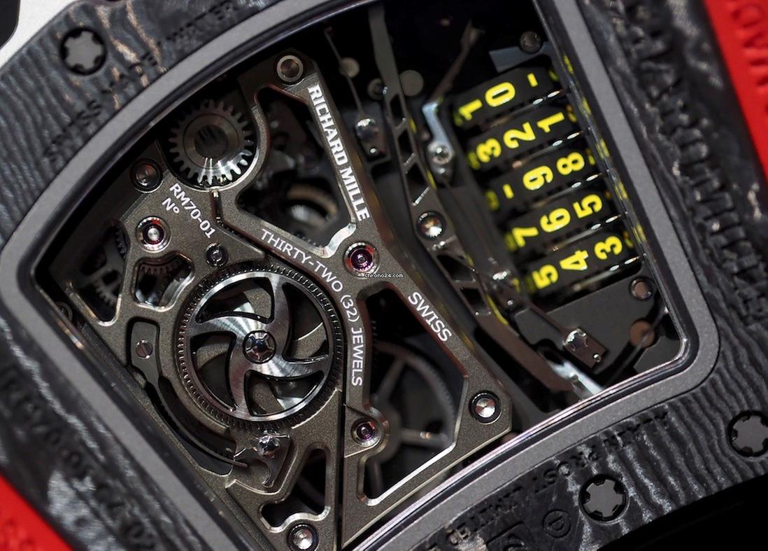 Men’s Richard Mille RM70-01 Tourbillon Alain Prost Limited Edition Manual Watch