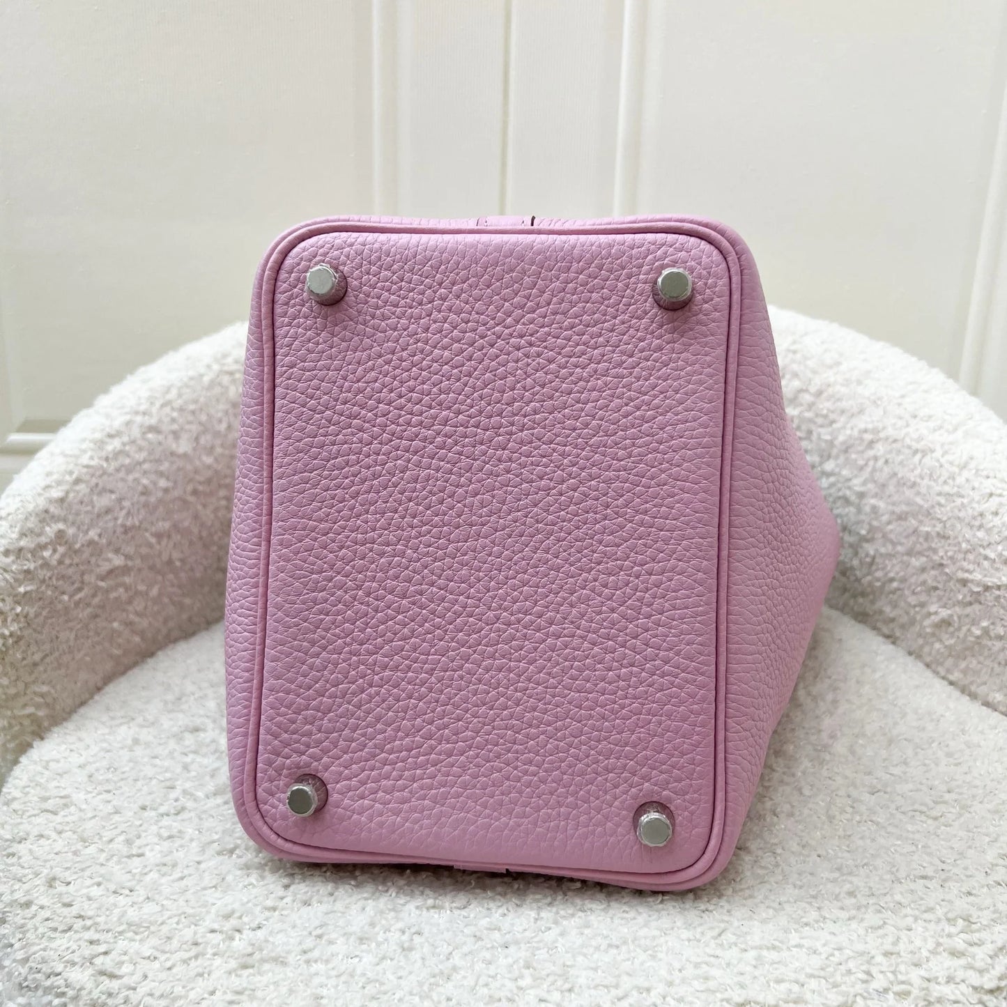 Hermès Picotin 18 in Mauve Sylvestre Clemence Leather