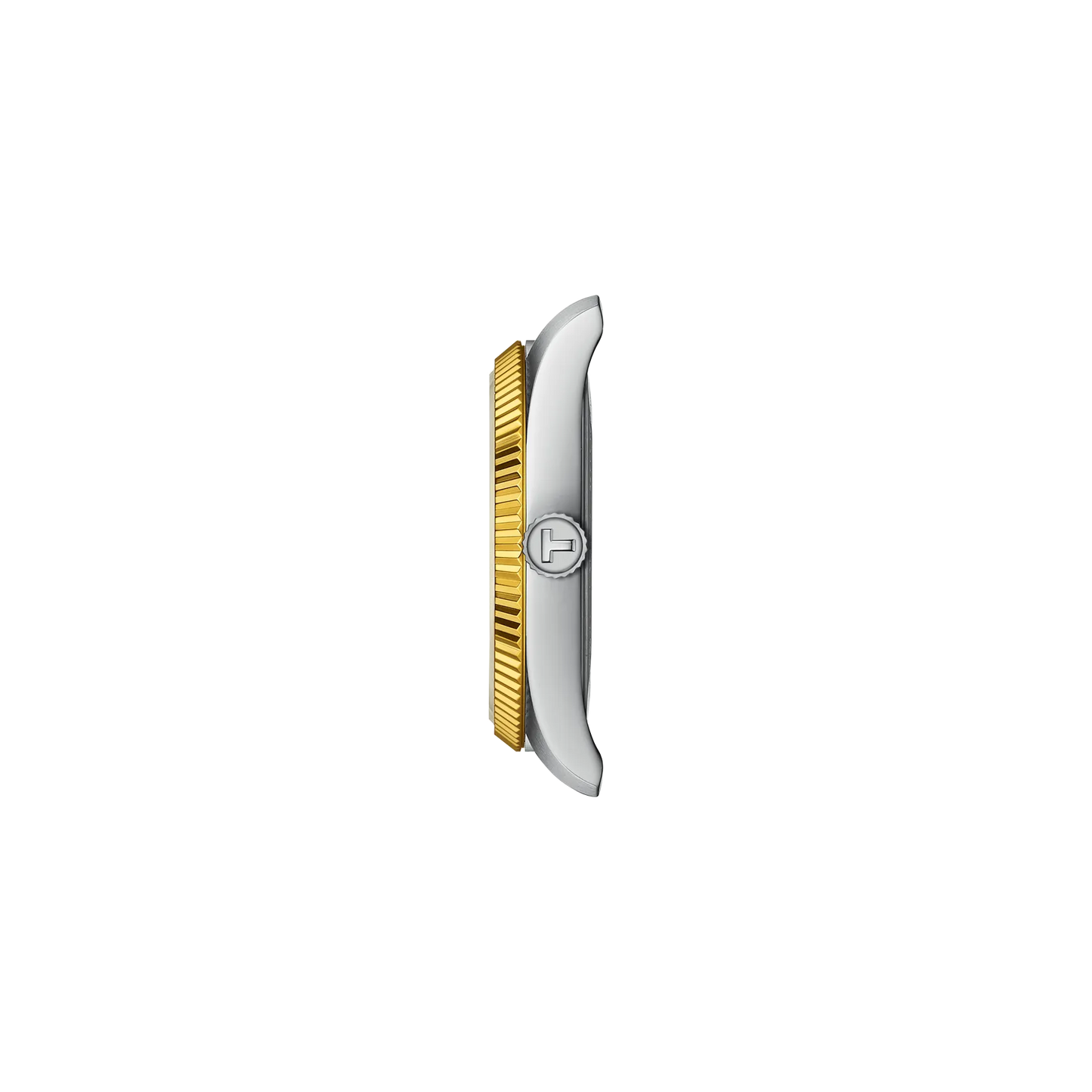 Tissot Ballade 34mm T156.210.22.031.00 – Silver Dial, Yellow Gold PVD Stainless Steel