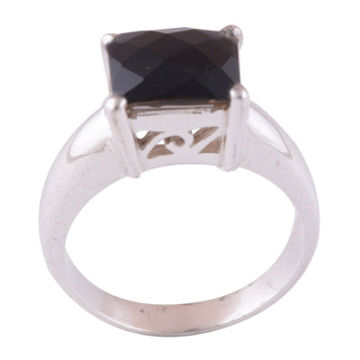 Black Onyx 925 Sterling Silver Ring - R1000536-39