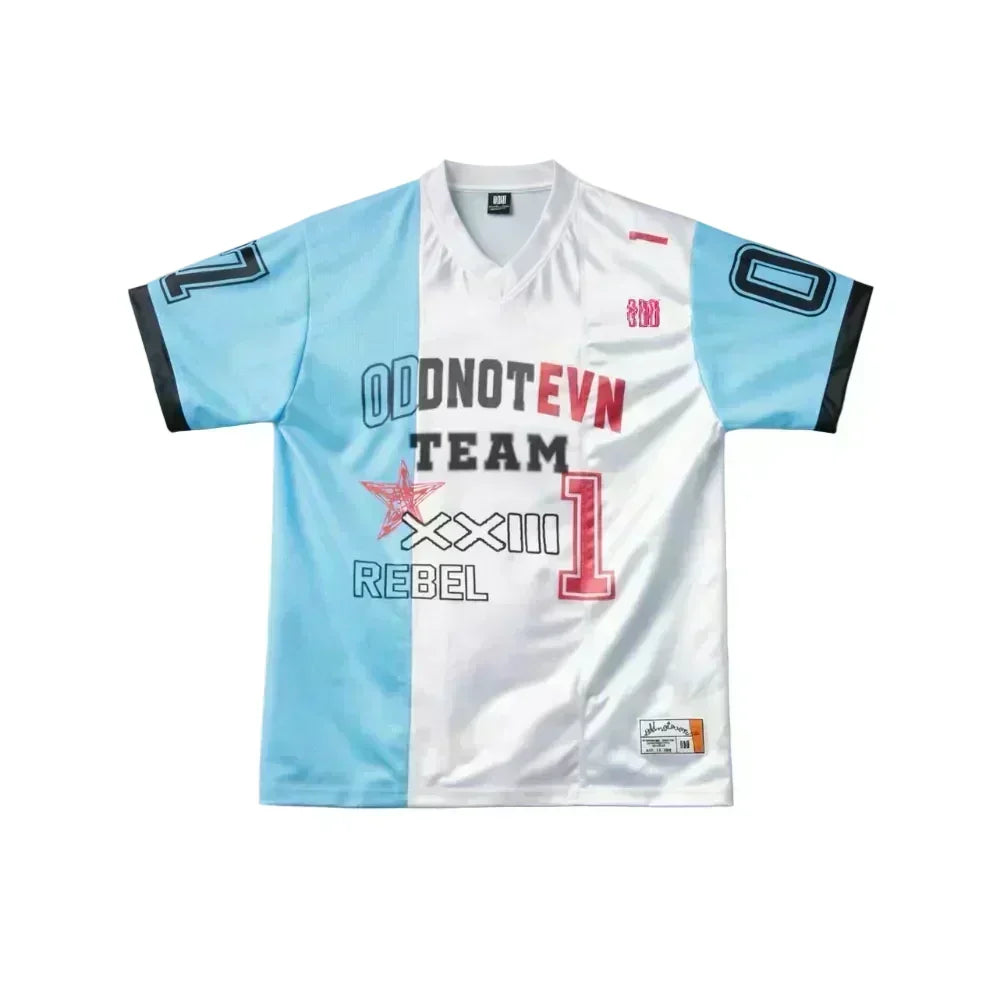 Half n Half Jersey by oddnoteven