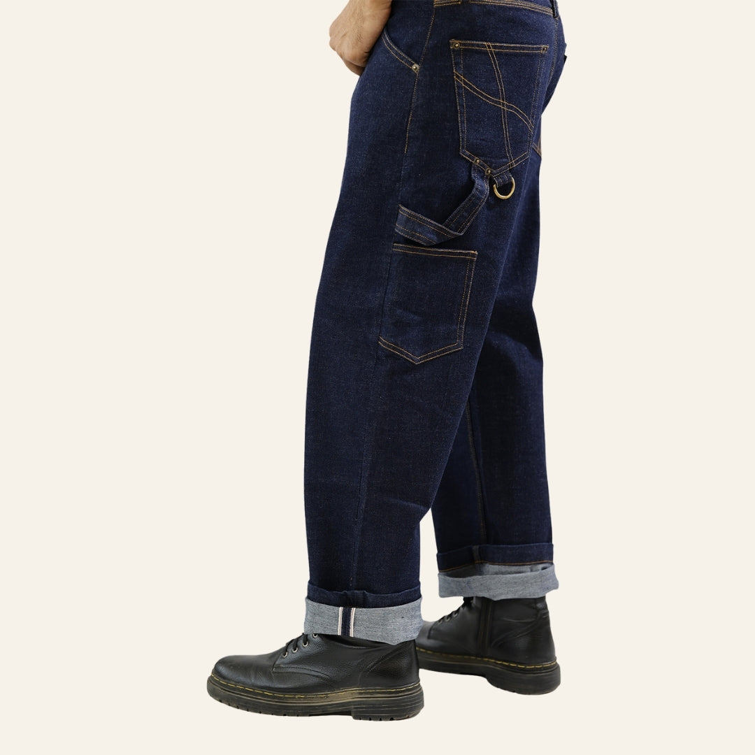 Men's Dark Selvedge Jeans - Gold Rush by Old Gene