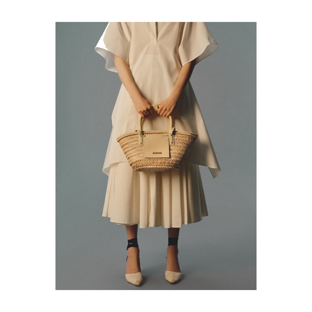 jacquemus The small Soli basket Ivory by jacquemus