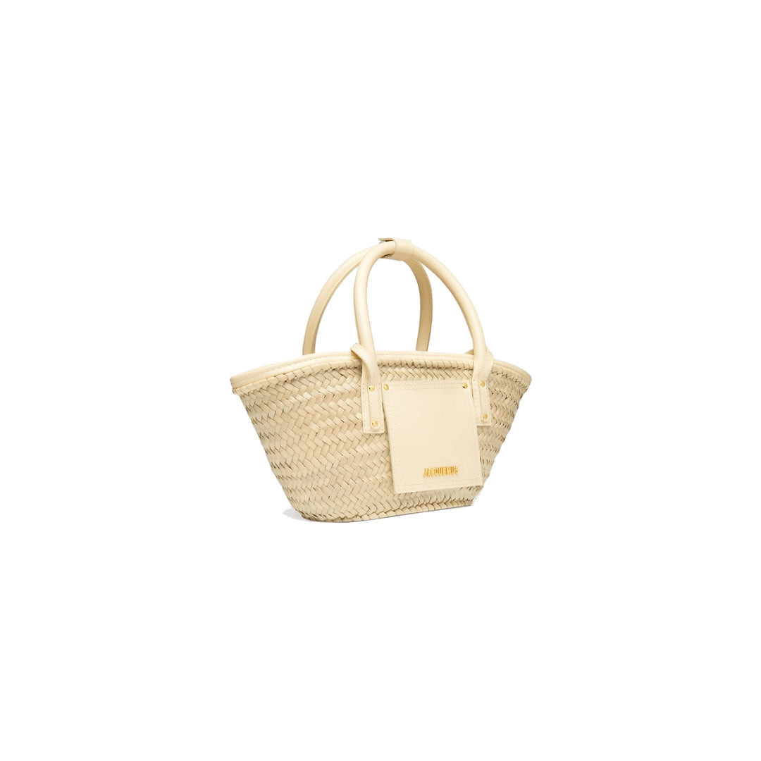 jacquemus The small Soli basket Ivory by jacquemus