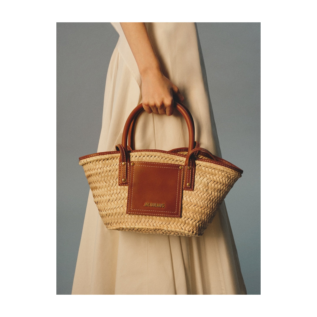 jacquemus The small Soli basket Light Brown by jacquemus